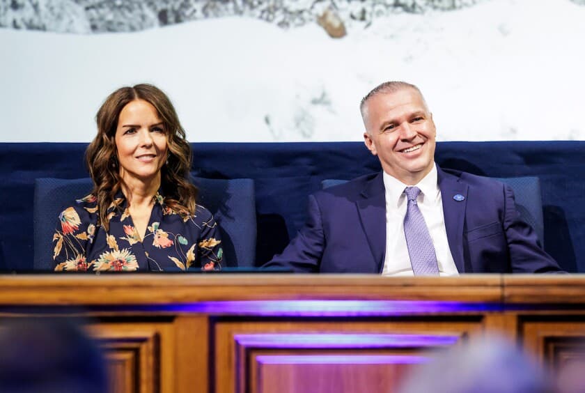 President and Sister Reese Welcome BYU Students