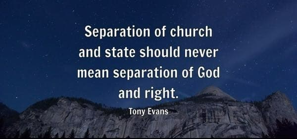 A Wall of Separation: Church, Faith, and State