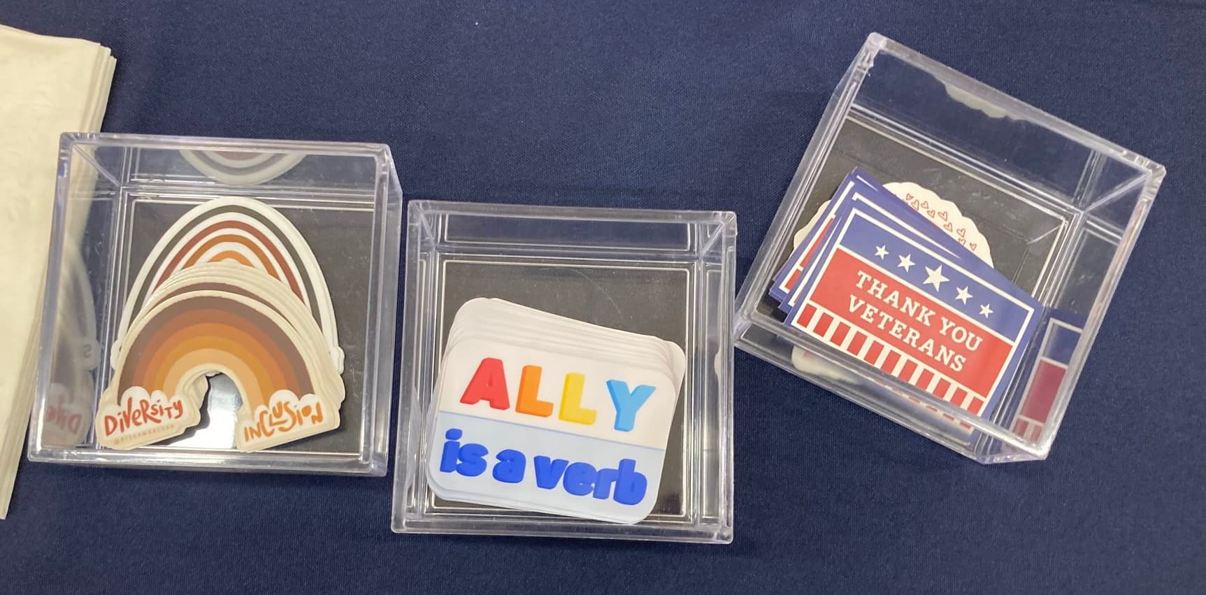BYU School of Social Science Hands Out Pride Stickers for MLK Day