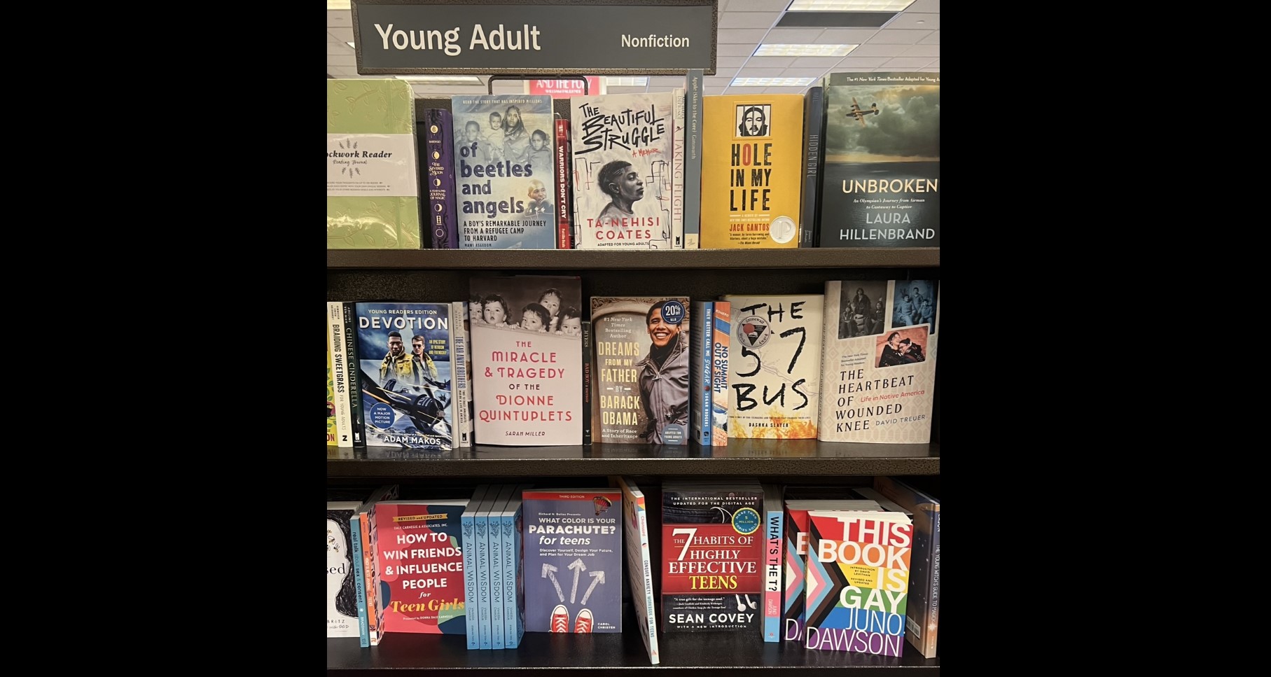 Exclusive: "What's the T" - Sequel to "This Book is Gay" in Young Adult Section of Orem Barnes & Noble